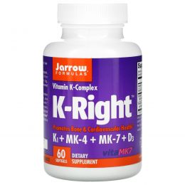 Jarrow Formulas, K-Right, 60 мягких капсул