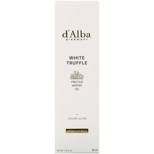 d'Alba, White Truffle, Prestige Watery Oil, 1.01 fl oz (30 ml)