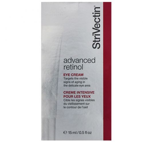 StriVectin, Advanced Retinol, крем для кожи вокруг глаз, 15 мл (0,5 жидк. унций)