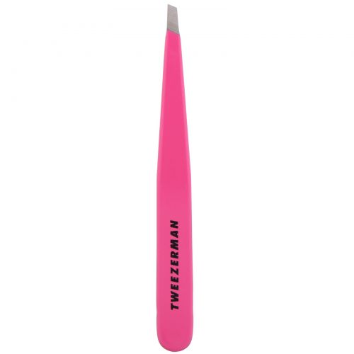 Tweezerman, Slant Tweezer, Pretty In Pink, 1 Count