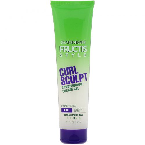 Garnier, Fructis, Curl Sculpt, крем-гель для кудрявых волос, 150 мл