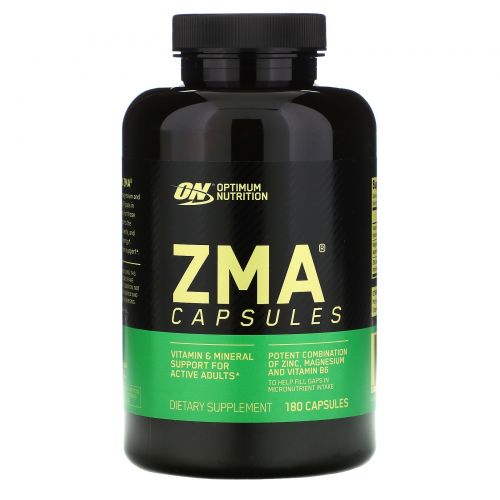 Optimum Nutrition, ZMA, 180 капсул