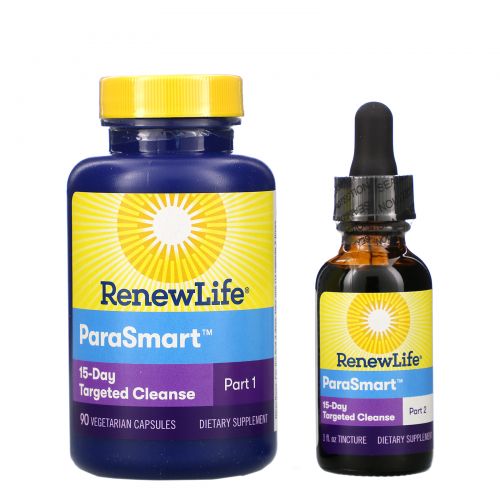 Renew Life, ParaSmart, Microbial Cleanse, 2 Part Program