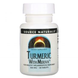 Source Naturals, Комплекс с куркумой Meriva, 500 мг, 30 таблеток