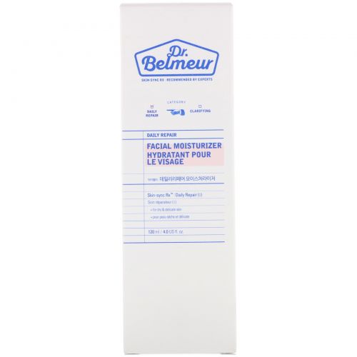 Dr. Belmeur, Daily Repair, Facial Moisturizer, 4 fl oz (120 ml)