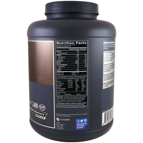 Cellucor, Cor-Performance Whey, Whipped Vanilla, 4.89 lbs (2219 g)