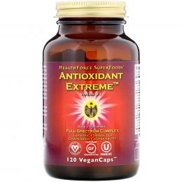 HealthForce Nutritionals, Антиоксидант экстрим, 120 веганских капсул