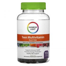 Rainbow Light, Teen's Multivitamin Gummies, Blueberry , 120 Gummies