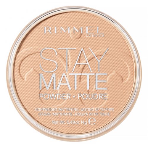 Rimmel London, Stay Matte, компактная легкая пудра с матирующим эффектом, оттенок 004 «Песчаная буря», 14 г