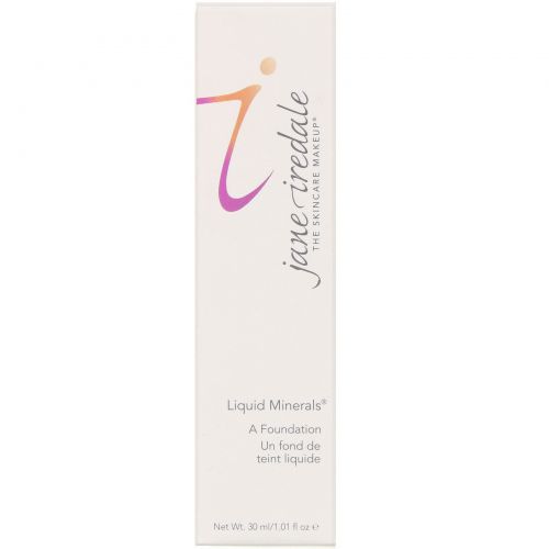 Jane Iredale, Liquid Minerals, A Foundation, Caramel, 1.01 fl oz (30 ml)