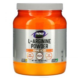 Now Foods, L-аргинин в порошке, 1 кг (2,2 фунта)