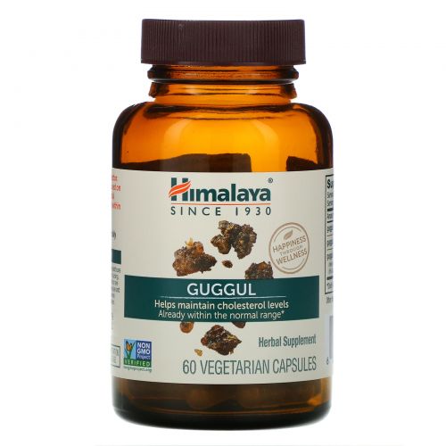 Himalaya Herbal Healthcare, Гуггул, 60 капсул на растительной основе