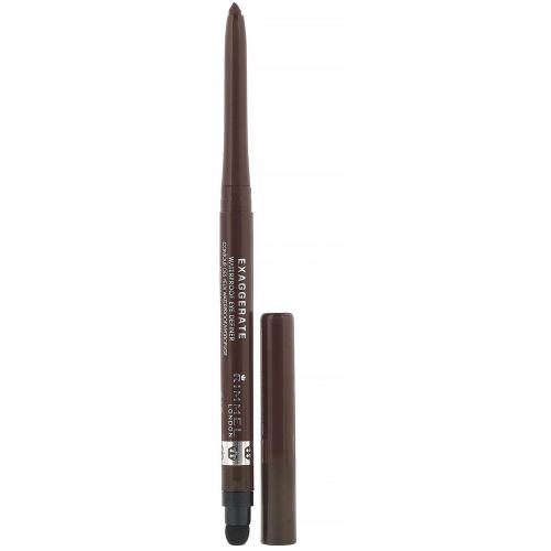 Rimmel London, Карандаш для глаз Exaggerate, оттенок 212 роскошный коричневый, 0,28 г