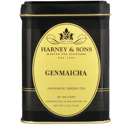 Harney & Sons, Зеленый чай геммайча, 4 унции