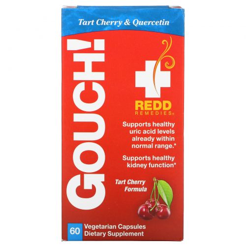 Redd Remedies, Gouch, 60 вегетарианских капсул