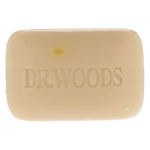 Dr. Woods, Raw Black Soap, Facial Cleansing Bar, 5.25 oz (149 g)