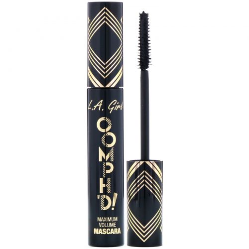 L.A. Girl, Тушь для ресниц Oomph'd Mascara, оттенок Super Black, 8 мл