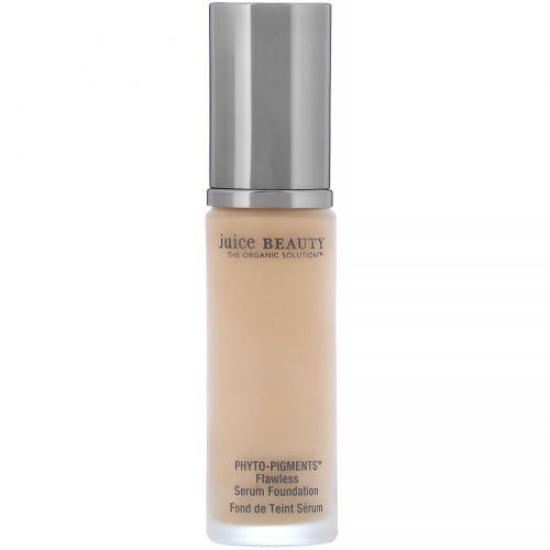 Juice Beauty, Phyto-Pigments, Flawless Serum Foundation, 17 Medium Tan, 1 fl oz (30 ml)