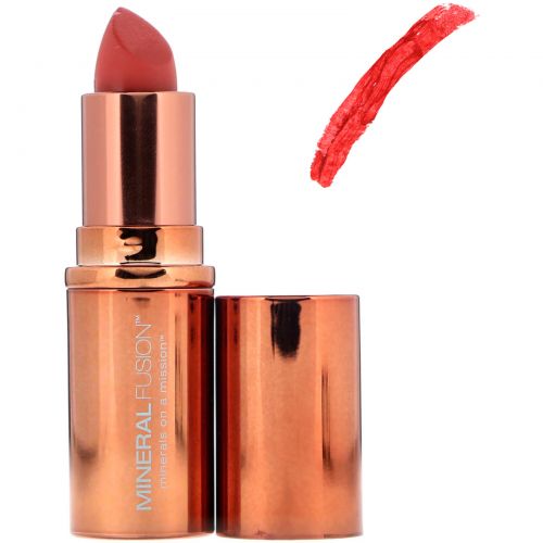 Mineral Fusion, Lip Stick, Flashy, 0.137 oz (3.9 g)