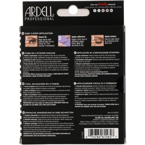 Ardell, Wispies, оригинальные пушистые накладные ресницы с Invisiband, 5 пар