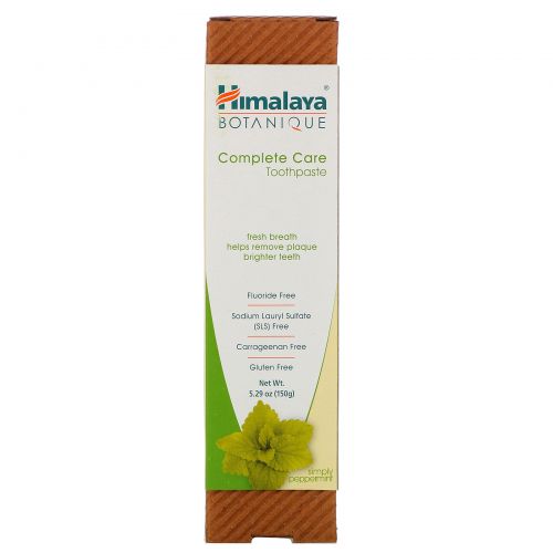 Himalaya Herbal Healthcare, Зубная паста Complete Care, Simply Peppermint, 5,29 oz (150 г)