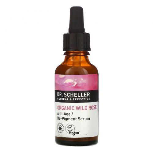 Dr. Scheller, Сыворотка антивозрастная/депигментирующая, Органическая дикая роза, 30 мл (1 ж. унций)
