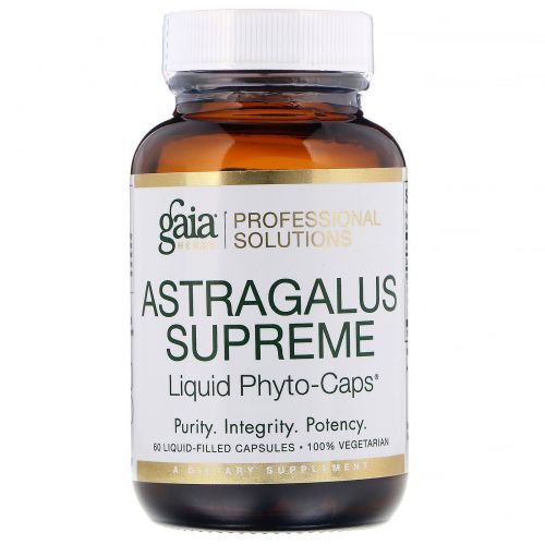 Gaia Herbs Professional Solutions, Astragalus Supreme, 60 Capsules