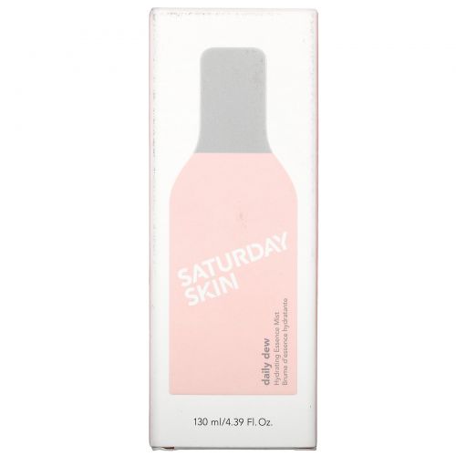 Saturday Skin, Daily Dew, Hydrating Essence Mist, 4.39 fl oz (130 ml)