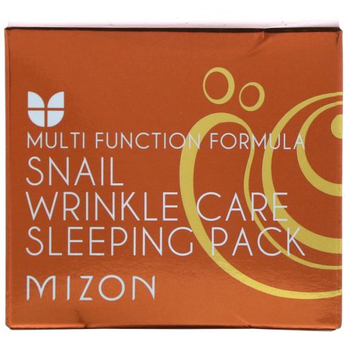 Mizon, Snail Wrinkle Care Sleeping Pack, 2.7 fl oz (80 ml)