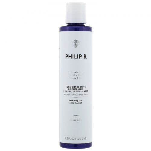 Philip B, Icelandic Blonde Shampoo, Plum + Grapeseed, 7.4 fl oz (220 ml)