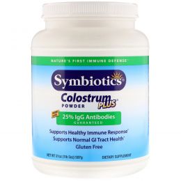 Symbiotics, Symbiotics, Молозиво Плюс, порошок, 21 унций (595 г)