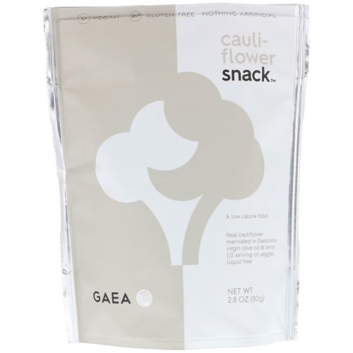 Gaea, Cauliflower Snack, 2.8 oz (80 g)