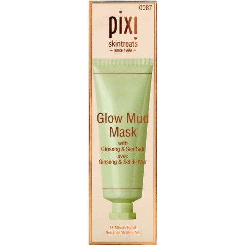 Pixi Beauty, Грязевая маска Glow, с женьшенем и морской солью, 1.01 жид.унц. (30 мл.)