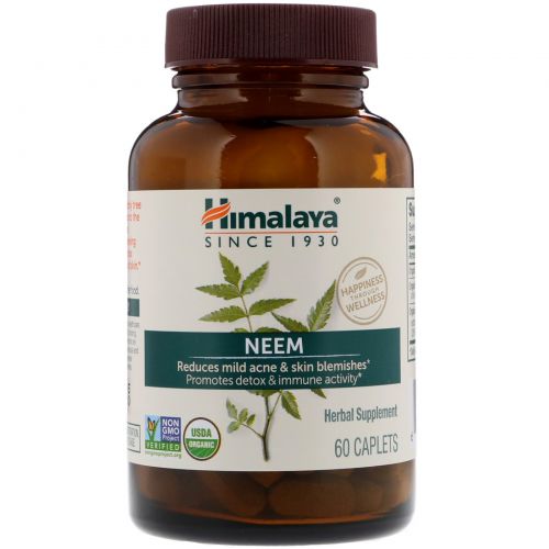 Himalaya Herbal Healthcare, Ним, 60 таблеток