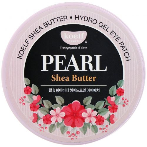 Koelf, Pearl Shea Butter, Hydro Gel Eye Patch, 60 Patches