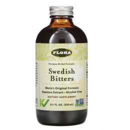 Flora, Шведские горькие настойки (Swedish Bitters), 250 мл