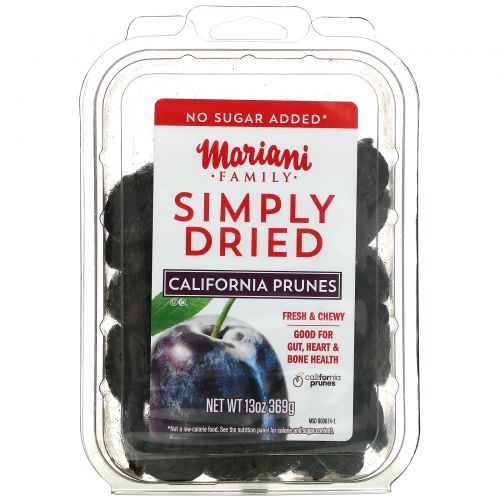 Mariani Dried Fruit, Family, Simply Dried, California Prunes, 13 oz ( 369 g)