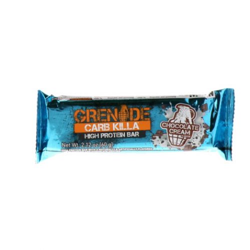 Greensations, Carb Killa Bar, Chocolate Cream,12-2.12 oz bars, Net Wt 25.44 oz (Discontinued Item)