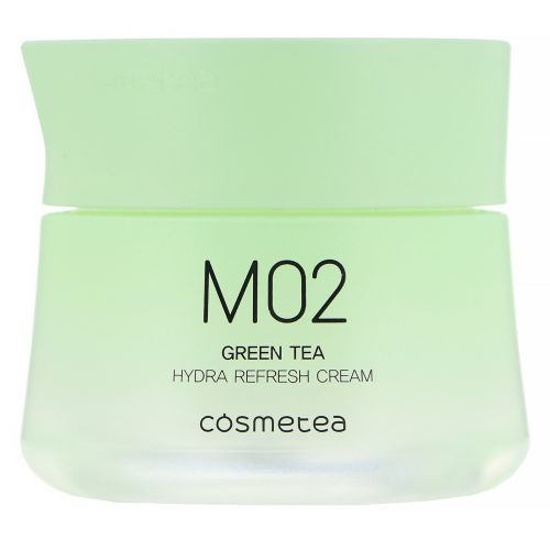 Cosmetea, Green Tea, Hydra Refresh Cream, 1.76 oz (50 g)