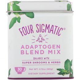 Four Sigmatic, Adaptogen Blend Mix, Balance with Super Shrooms & Herbs, 2.12 oz (60 g)