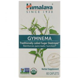 Himalaya Herbal Healthcare, Джимнема, 60 каплетов