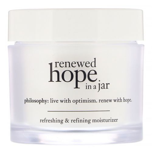 Philosophy, Очищающий и восстанавливающий увлажняющий крем Renewed Hope in a Jar, 60 мл