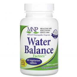 Michael's Naturopathic, Water Balance Factors,  60 Vegetarian Tablets