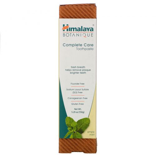 Himalaya Herbal Healthcare, Зубная паста для полного ухода, Просто мята, 5,29 унции (150 г)