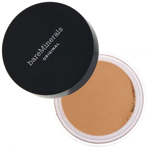 bareMinerals, Original, тональная основа, SPF 15, оттенок «Загорелый 19», 8 г