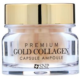 SNP, Premium Gold Collagen, ампульные капсулы с коллагеном, 30 шт.