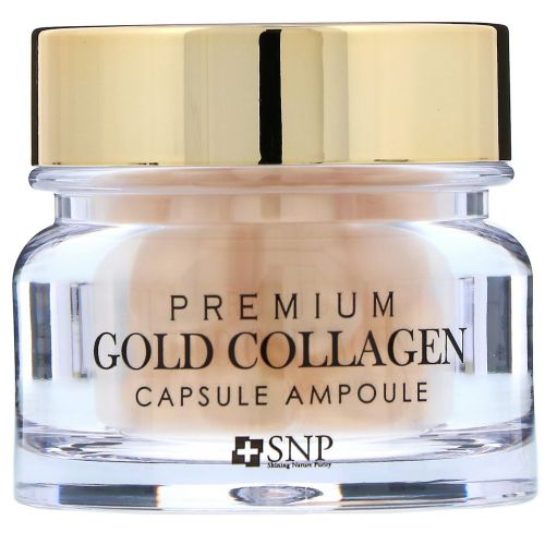 SNP, Premium Gold Collagen, ампульные капсулы с коллагеном, 30 шт.