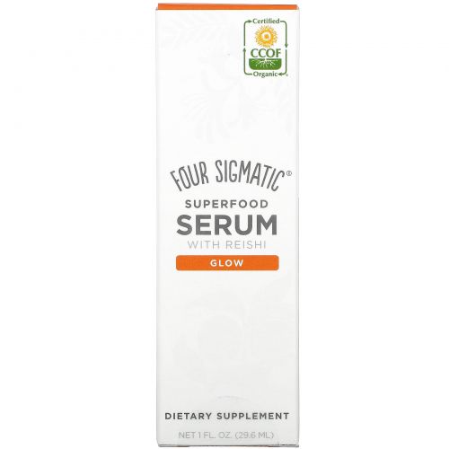 Four Sigmatic, Superfood Serum, Hydrate with Oils & Reishi, 1 fl oz (29.6 ml)