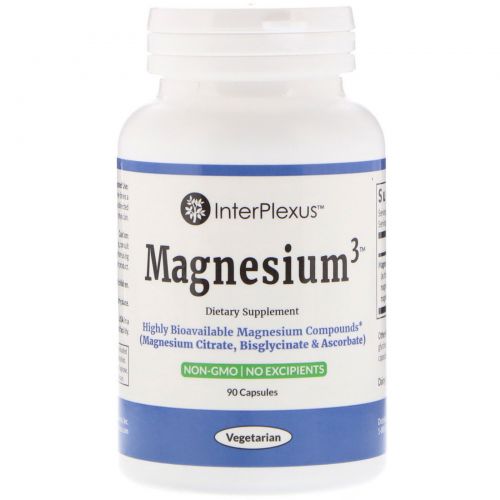 InterPlexus Inc., Magnesium3, 90 Capsules