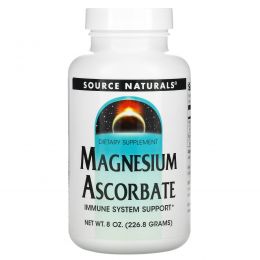 Source Naturals, Аскорбат магния, 8 унций (226,8 г)